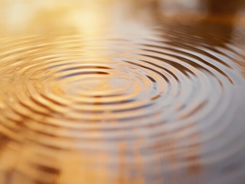 Blurring ripples pulse, a liquid tone, background