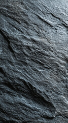 Poster - Dark gray stone texture, rough and layered surface, showing natural rock formation, ideal for backgrounds or design projects
