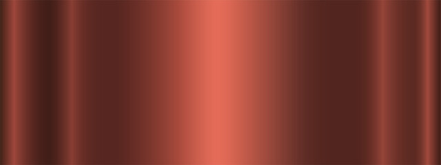 Aufkleber - A shimmering brown metallic gradient. Abstract background with gradient effect, metallic, foil texture. Vector illustration.