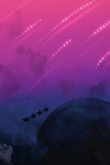 Wall Mural - earth and clouds