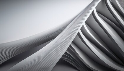 Poster - Dynamic wave patterns abstract art digital design minimalist environment close-up view visual texture exploration