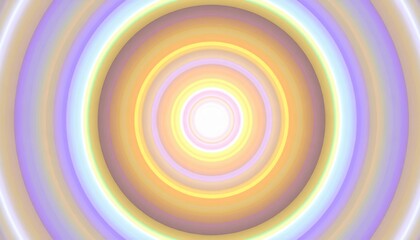 Poster - Radiant light patterns digital art abstract design vibrant colors virtual environment hypnotic concept