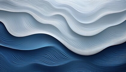 Poster - Fluid wave patterns abstract art digital design artistic environment close-up viewpoint visual harmony
