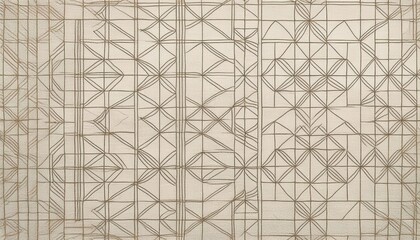 Poster - Intricate geometric pattern analysis abstract art decorative design digital artwork close-up view creative concepts
