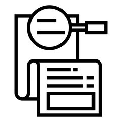 Poster -  data analytic vector icon