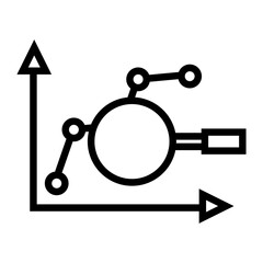 Poster - predictive analytics vector icon