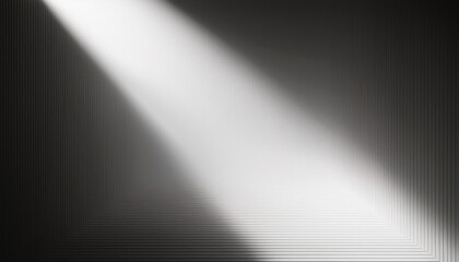 Poster - Dynamic light beam illuminating dark space studio setting photography dramatic environment close-up view artistic concept