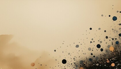 Poster - Abstract art displaying colorful dots digital canvas visual art creative environment aesthetic perspective contemporary concept