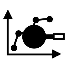 Poster - predictive analytics vector icon