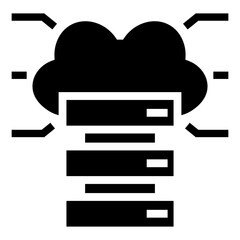 Poster - big data  vector icon