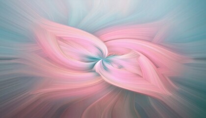 Poster - Flowing abstract art digital creation vibrant colors soft textures artistic expression