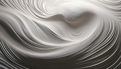 Poster - Flowing abstract patterns digital art modern design soft textures close-up view aesthetic concepts