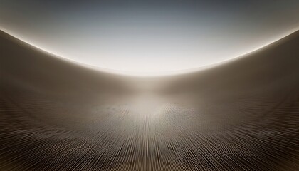 Poster - Surreal horizon landscape abstract environment digital art minimalist viewpoint tranquil concept