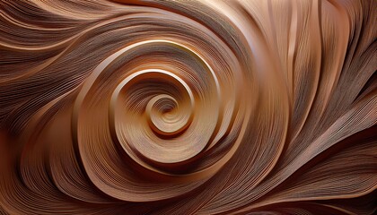 Aufkleber - Artistic swirl patterns abstract gallery digital artwork contemporary environment close-up view visual elegance