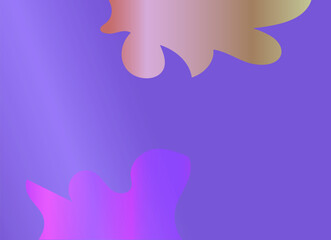 Poster - Abstract warm summer background illustration. Evening sky light