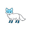 © Maidul - Arctic Fox Cartoon vector
