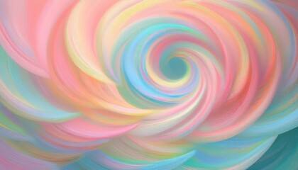 Poster - Swirling colorful abstract art digital creation vivid palette contemporary style vibrant environment visual concept for art enthusiasts