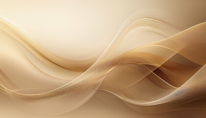 Poster - Flowing abstract waves studio space digital art elegant ambiance aerial view creative inspiration