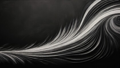 Poster - Dynamic flowing design art abstract space digital artwork minimalist environment close-up perspective visual creativity for modern aesthetics