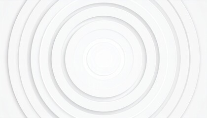 Poster - Dynamic patterns in white circles abstract design digital art minimalist environment close-up viewpoint visual concept for modern aesthetics