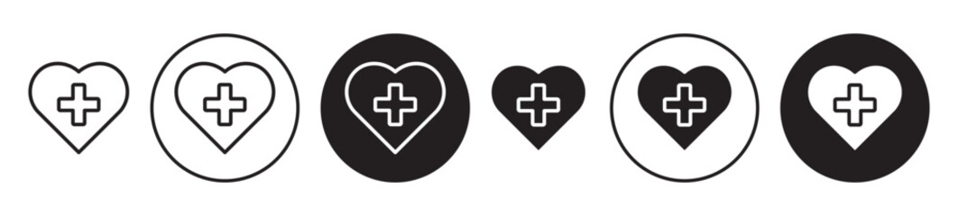 Poster - health care icon solid illustration, pictogram isolated on white design element.