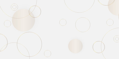 Fototapete - abstract background golden circle stock line background. abstract artistic of geometric background g