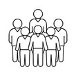 © Md - group of people icon, group of people vector illustration-simple illustration of group of people, perfect for group of people logos and icons