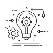 © Md - idea icon icon, idea icon vector illustration-simple illustration of idea icon, perfect for idea icon logos and icons