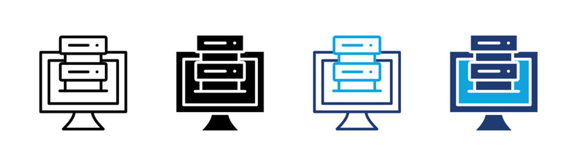 Data Hosting Icon