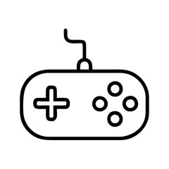 Poster - Gamepad controller vector icon for gaming console esports and video game design and development