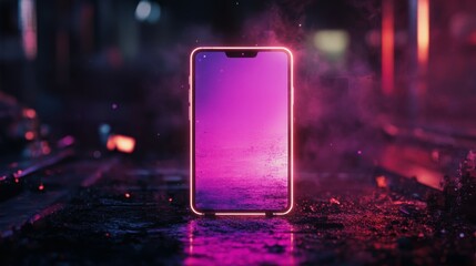 Poster - Social Media Frame Effect Mockup