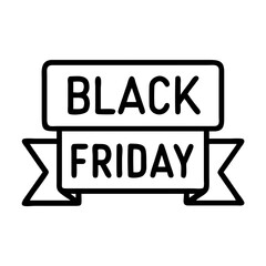 Poster - Black friday sale banner vector design template for promotion and marketing discount offer event day