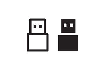 Poster - USB flash drive icon comparison vector Vector