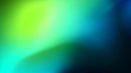 Wall Mural - abstract soft green and blue gradient background, blurry grainy gradient texture web banner motion b