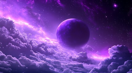 planet in space