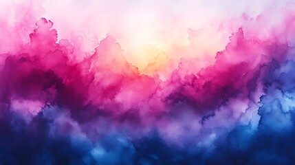 Wall Mural - Modern watercolor art texture high resolution hd background