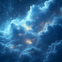 Fototapete - Waves of Serenity Float Across a Sea of Dreams