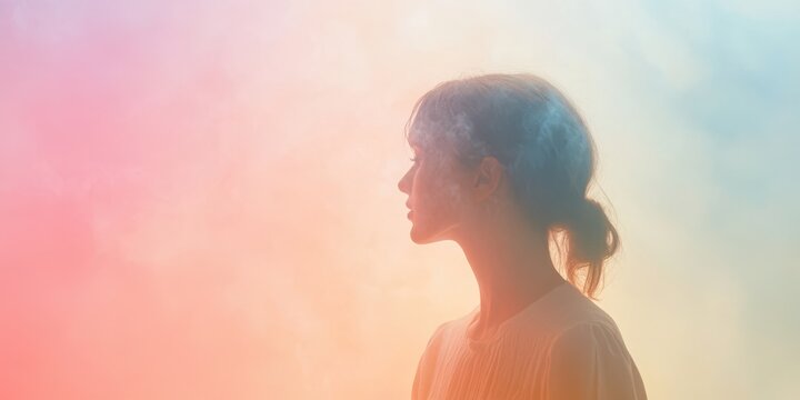 Color hazes pull, pastel shimmer in gentle background