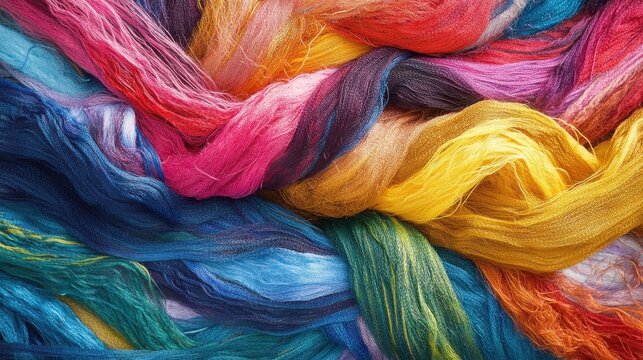 color thread twist, dreamy stream, background