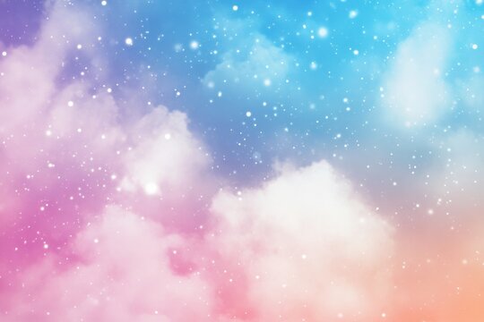 dreamy haze melt thread blur background