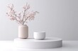 © tugkiara - Minimalist Aesthetic Display of Blossoms