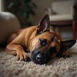 © family - belgian malinois portrait