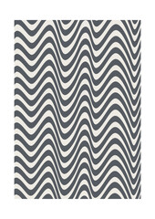Poster - Abstract pattern of wavy horizontal lines in gray. Abstract texture background in gray