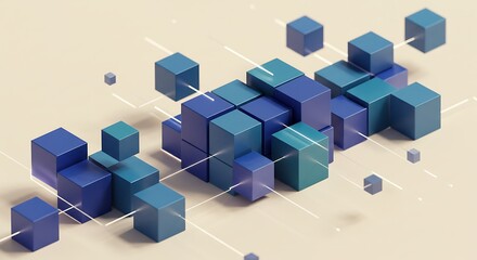 Interlocking Dimensions AI Generated