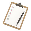 © Limon - blank clipboard with pen png writing clipboard png office stationery png checklist board png transparent background image