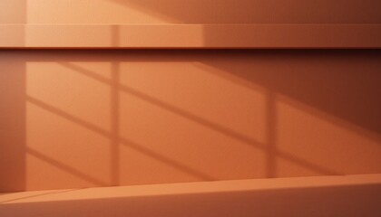 Poster - Shadows casting light patterns indoor space artistic photography minimalist style close-up view abstract concept
