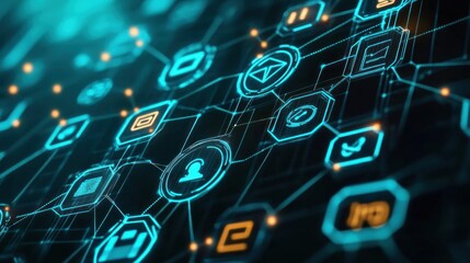 Poster - Digital communication network