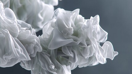 Poster - digital light beams twisting into elegant, flowing shapes, luminous and smooth, capturing the essenc