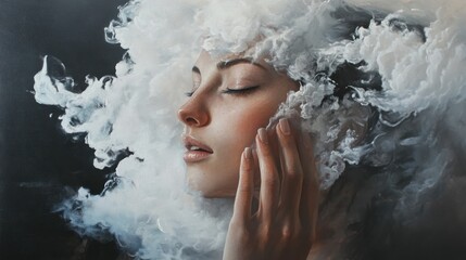Poster - Ethereal painting background