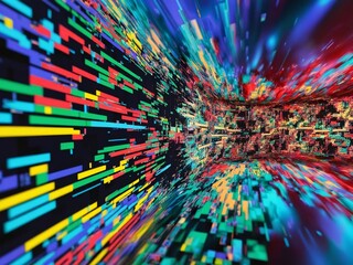 Poster - digital data storm: a vision of modern networks
